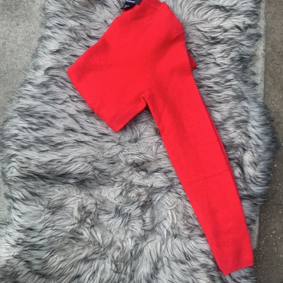 Lord &Taylor Crewneck 100%Cashmere Red Sweater - Picture 6 of 7